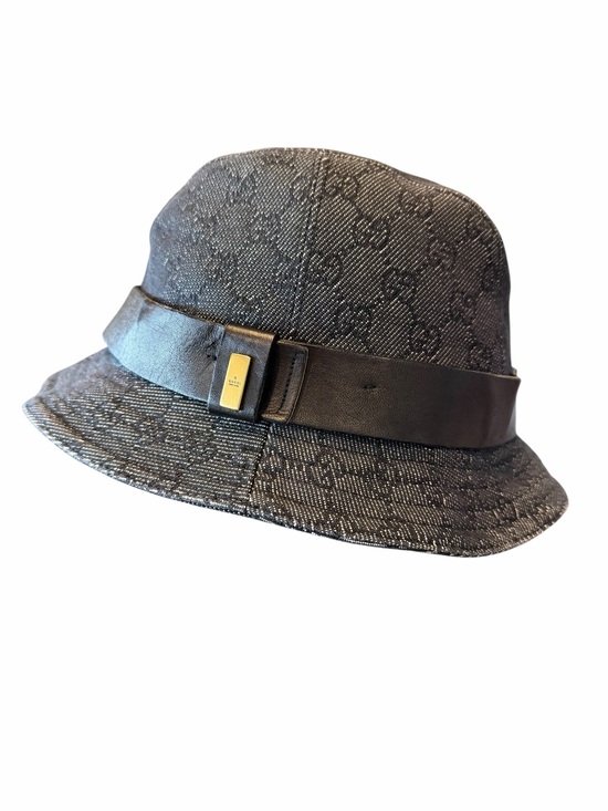 Gucci Black Bucket Hat with Subtle Logo main image 5